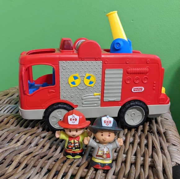 fisher price fire truck toy